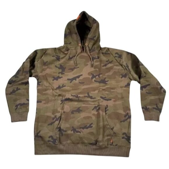 Dixxon Flannel Mens 3X Green Camo Pullover Hoodie NWT - Picture 1 of 2